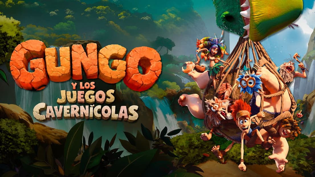 LABO lleva su experiencia en postproducción a la nueva película animada Gungo y los Juegos Cavernícolas 25 rr