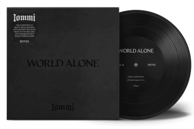 Tony Iommi lanza la edición limitada en vinilo de 7” de "World Alone", el primer sencillo de su esperado álbum From The Dark 29 unnamed 1