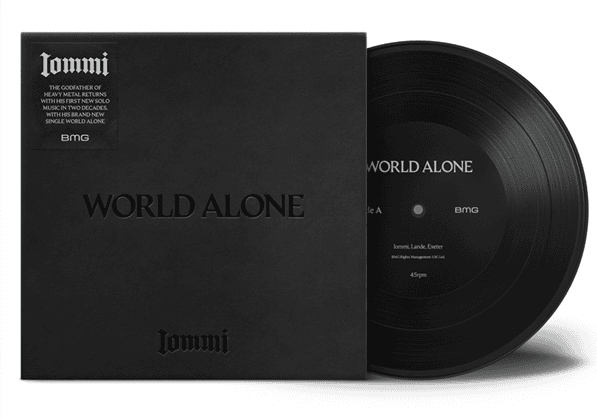 Tony Iommi lanza la edición limitada en vinilo de 7” de "World Alone", el primer sencillo de su esperado álbum From The Dark 25 unnamed 1