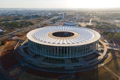 Goleada económica y turística: El Mundial Femenil de Fútbol 2027 inyectará más de 1,700 millones de dólares a la economía de Brasil 29 2 Estadio Mane Garrincha Brasilia Embratur Sebrae