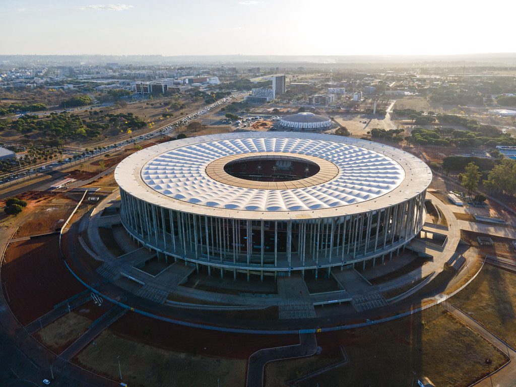 Goleada económica y turística: El Mundial Femenil de Fútbol 2027 inyectará más de 1,700 millones de dólares a la economía de Brasil 25 2 Estadio Mane Garrincha Brasilia Embratur Sebrae