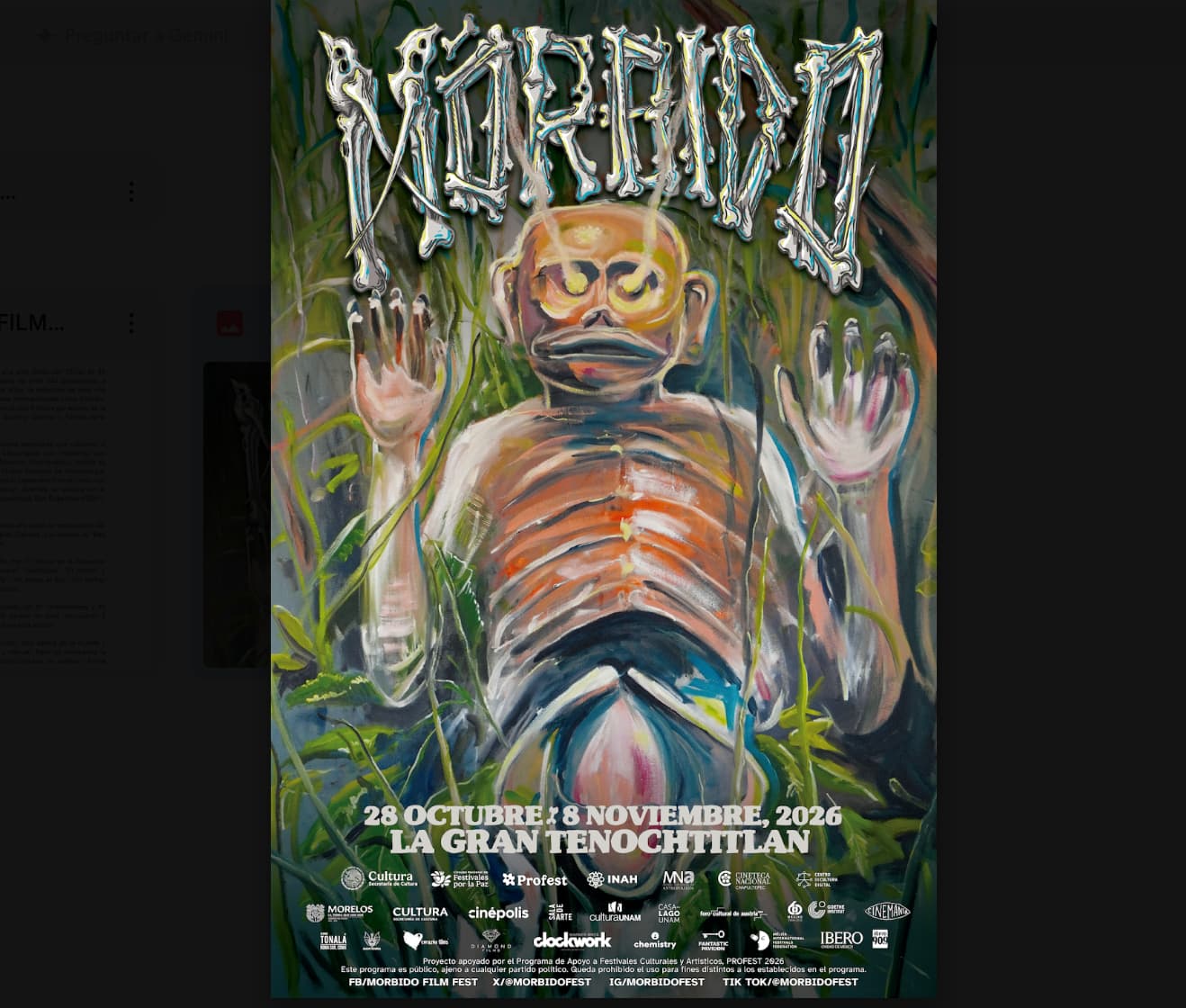 Noche de pesadillas y Mictlán: Mórbido Film Fest celebra su 19ª edición con más de 120 títulos y el dios azteca de la muerte como protagonista 25 Morbido