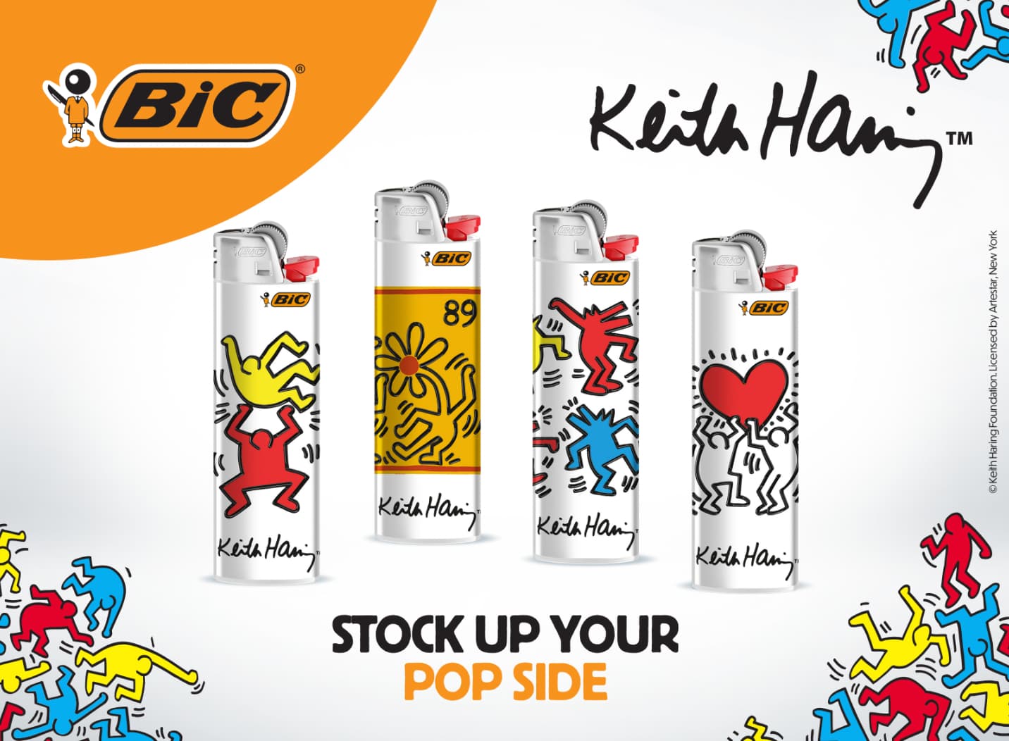 El arte se enciende en tus manos: BIC lanza en México una audaz colección de encendedores inspirada en Keith Haring 25 image 12 4