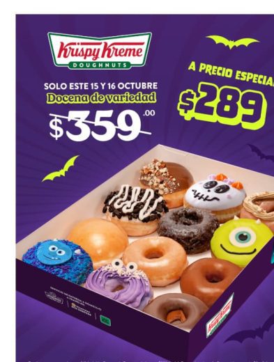 Antojo con causa de terror: Krispy Kreme celebra la temporada de Halloween y Día de Muertos con precio especial en sus docenas temáticas 31 image 39